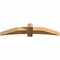Ekena Millwork Bellingham Rough Sawn Timber Gable Bracket, Western Red Cedar, 72"W x 15"H x 6"D x 6"F, 5/12 Pitch GBW072X15X0606BEL00RWR - alternate 2